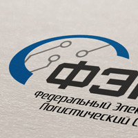 Логотип ФЭЛС, Федеральный Электронный Логистический Сервис